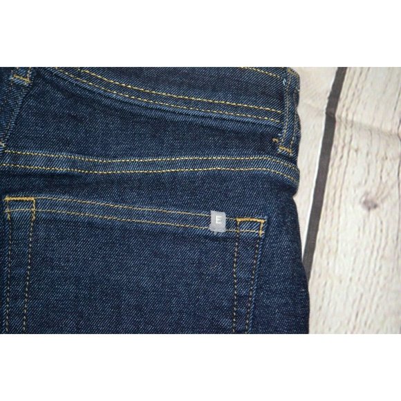 EVERLANE Women's The Way High Skinny Split Hem Jeans SIZE‎ 25 REG Dark Wash - Picture 4 of 9